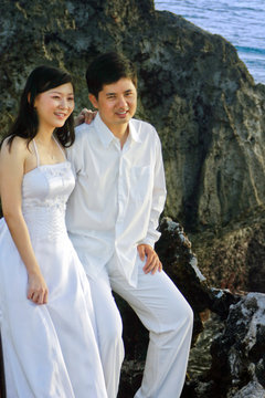 Couple in White