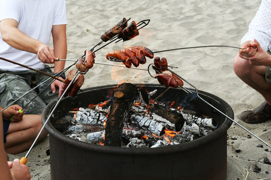 Barbeque on the beach