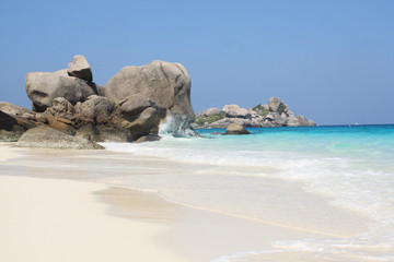 Mieng island bay, Similian national archipelago, island 4