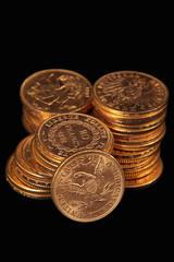 Gold coins