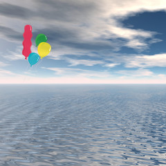 Fototapeta premium luftballons