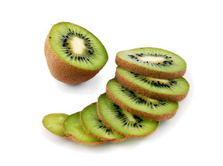 slices of kiwifruit