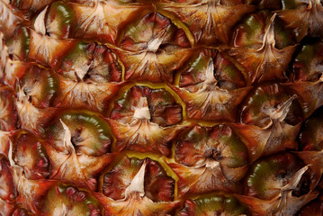 Fototapeta premium a beautiful picture of ripe pineapple