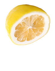 a beautiful picture of ripe lemon