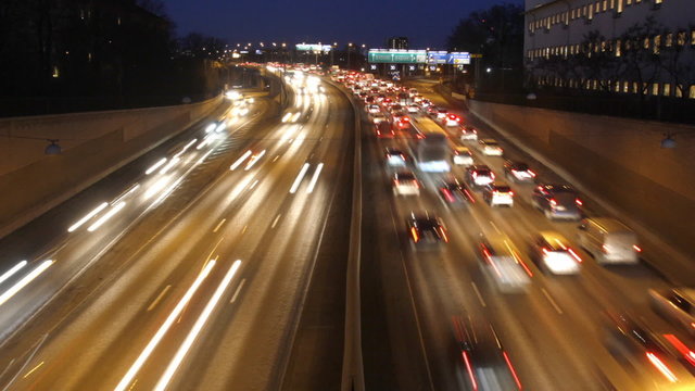 Traffic on Freeway