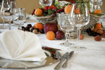 wedding table