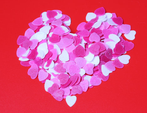 Hearts background