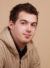 Fototapeta premium young caucasian man