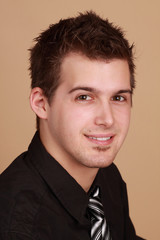 Obraz premium young caucasian man