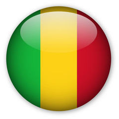 Fototapeta premium Mali Flag button