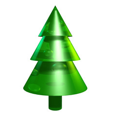 3d Christmas tree