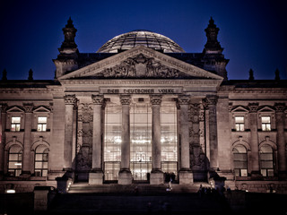 Obraz premium Parlamento alemán, Berlín