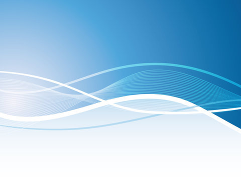 Business Background blue