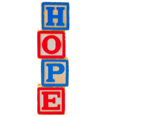 Hope Letter Blocks 1