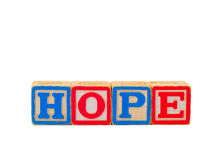 Hope Letter Blocks 2