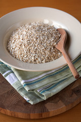 Bowl of porridge oats