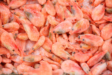 Frozen shrimps