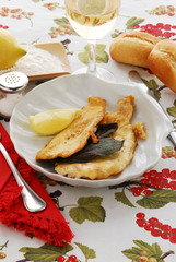 Lavarelli alla salvia - Secondi di pesce della cucina lombarda