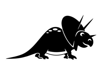 Piktogramm Triceratops