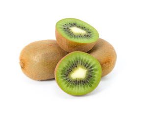 Kiwi isolated on white background