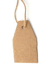 blank price tag