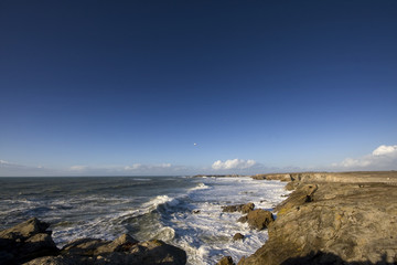 Panoramique côte bretonne