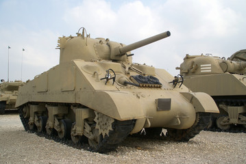 Fototapeta na wymiar M4 Sherman