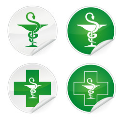 Pharmacy stickers