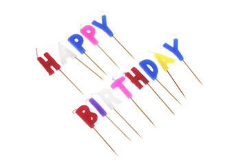 Happy Birthday Candles