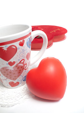 Heart mug