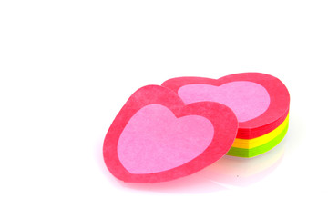 Valentine sticky notes