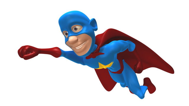 Superhero (avec couche alpha)