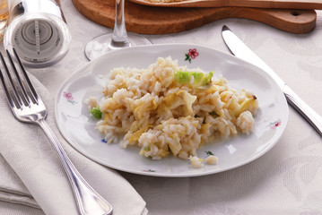 Risotto con gli stringoli o sciopeti - Primi piatti lombardia