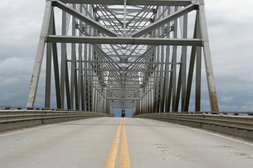 Brücke auf dem Alaska Highway, Alaska - USA