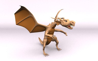 Fototapeta premium Funny dragon