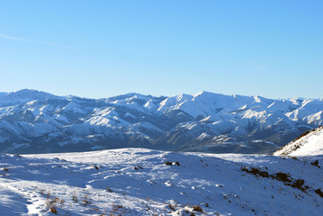 Fototapeta na wymiar paisaje nevado