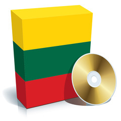 Lithuanian software box and CD