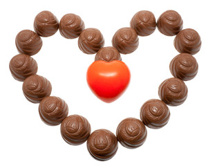 Chocolate heart