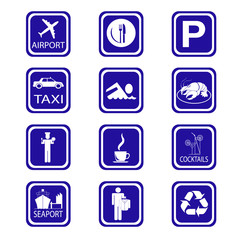 assorted signs and symbols