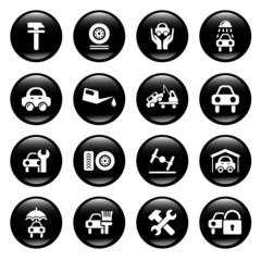 car service icons
