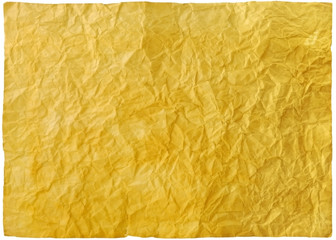 crushed old dirty paper