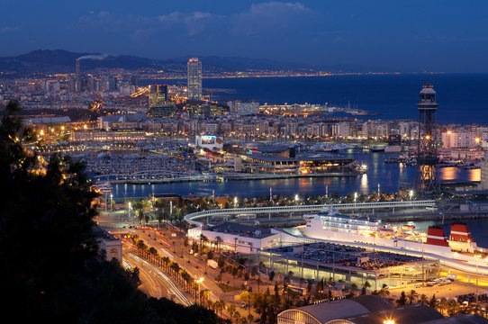 Barcelona de noche