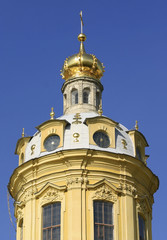 Fototapeta premium Gold & Blue