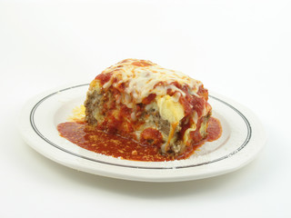 Lasagna whole plate