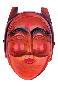 Korean Traditional Female Mask