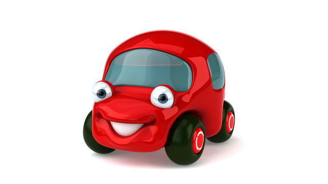 Voiture rouge