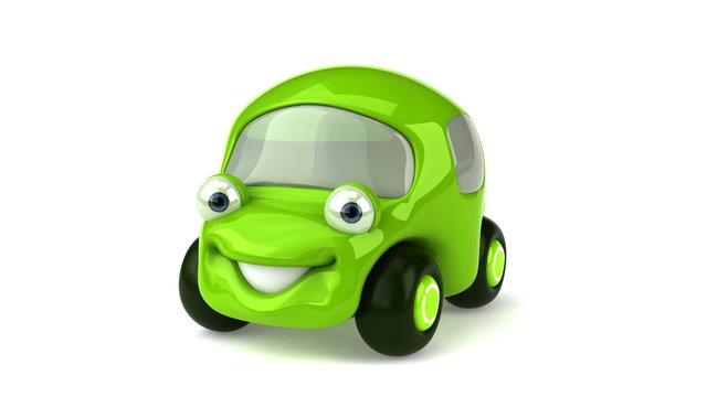 Voiture verte