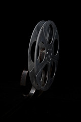 Obraz premium film reel on black
