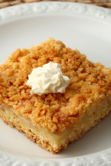 Close up of apple-pie