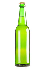 Lager beer bottle